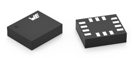 伍尔特电子推出 WSEN-ISDS 运动传感器 将加速计和陀螺仪合二为一