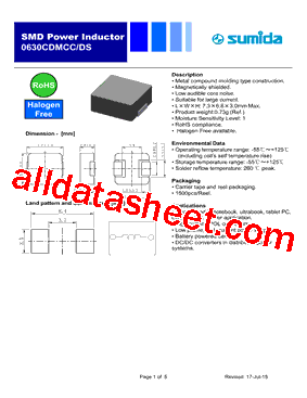 0630CDMCCDS-8R2MC型号图片