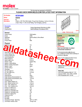 0878914006型号图片