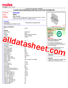 0879141001型号图片