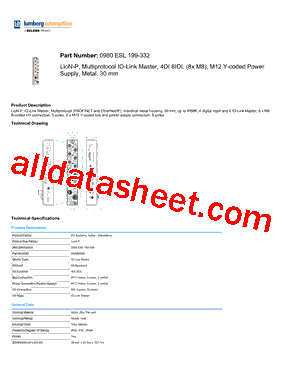 0980ESL199-332型号图片