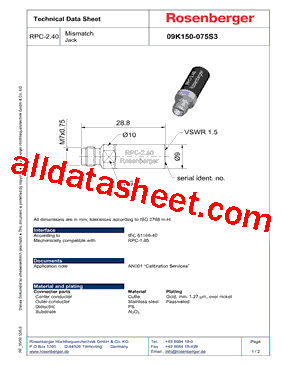 09K150-075S3型号图片