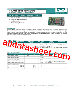 0RCM-27S12L型号图片