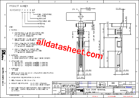 10156852-2210LF型号图片