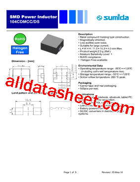 104CDMCCDS-R68MC型号图片