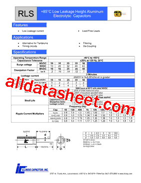 107RLS050M型号图片