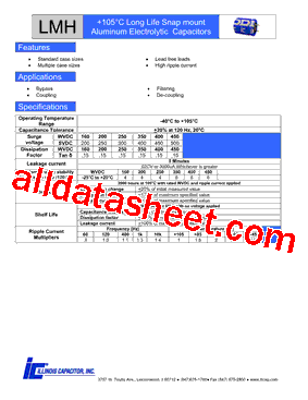 108LMH250M2ED型号图片