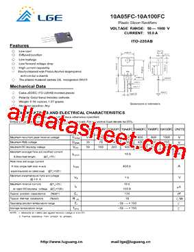 10A05FC型号图片