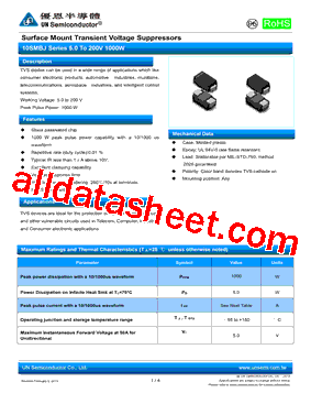 10SMBJ14A型号图片