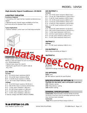10VS4-016-R型号图片