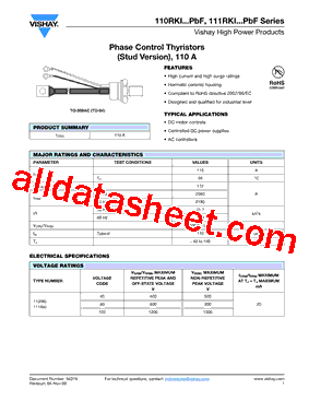 110RKI40PBF型号图片