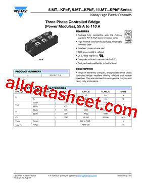 111MT120KS90PBF型号图片