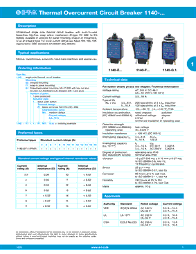 1140-F111-P1M1-5A型号图片