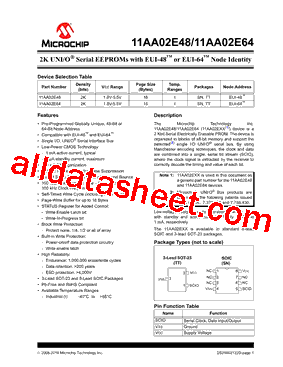 11AA02E64T-I/TT型号图片