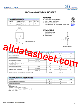 12N06ZL-TN3-R型号图片