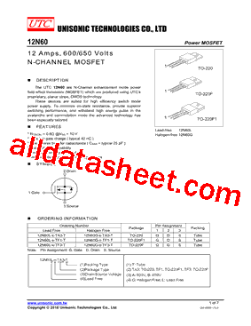 12N60G-X-TA3-T型号图片