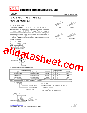 12N80L-TC3-T型号图片