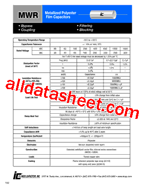 154MWR152KJ型号图片