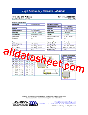 1575AM55B0001型号图片