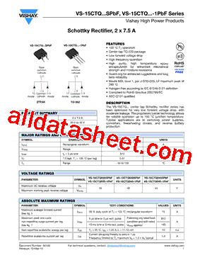 15CTQ040SPBF型号图片