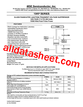 15KP22CA型号图片