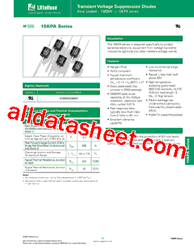 15KPA70CA型号图片