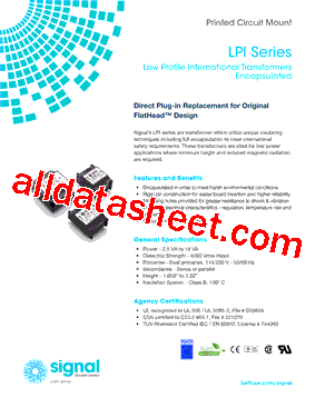 16-1100-LPI型号图片