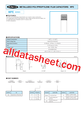 161MPE103KTJ型号图片