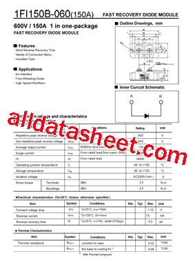 1FI150B-060型号图片