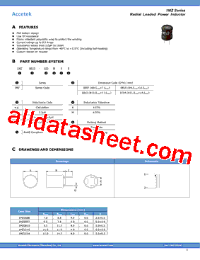 1MZ0807-183KF型号图片