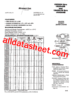 1N2804A型号图片