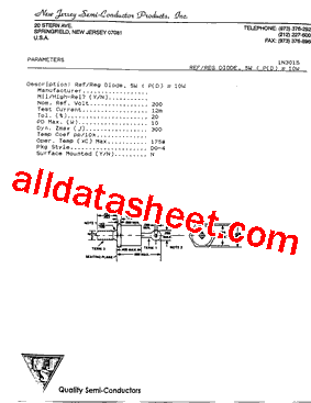 1N3015B型号图片