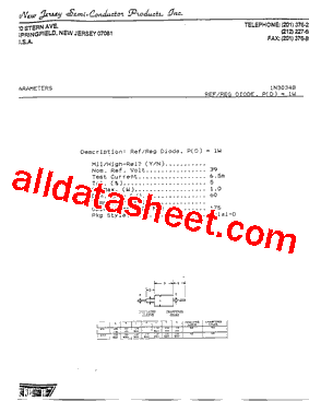 1N3034B型号图片