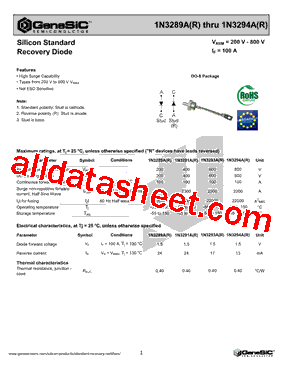 1N3294AR型号图片