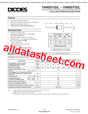 1N4001G-A型号图片