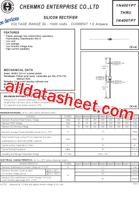 1N4006PT型号图片