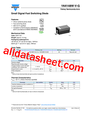 1N4148W-V-G型号图片