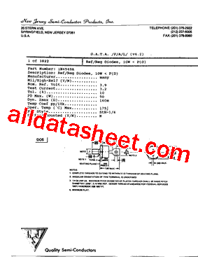 1N4549A型号图片