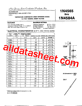 1N4565A型号图片