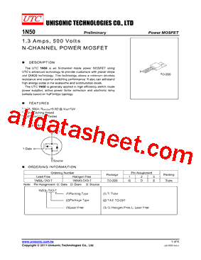 1N50G-TA3-T型号图片