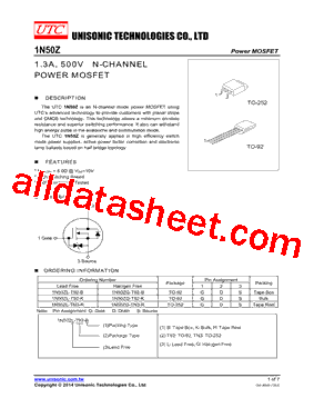 1N50ZG-TN3-R型号图片