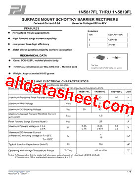 1N5817FL型号图片