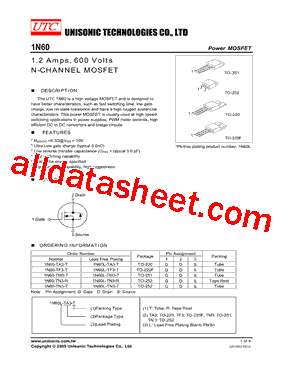 1N60-TA3-T型号图片