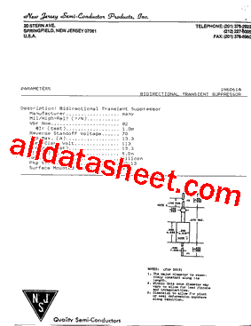 1N6061A型号图片