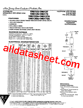 1N6159A型号图片