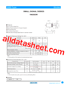1N6263W-7-F型号图片
