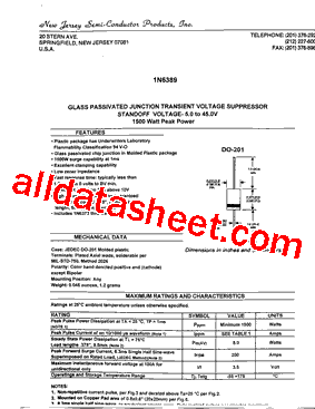 1N6389型号图片