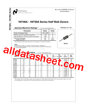 1N751ATR型号图片