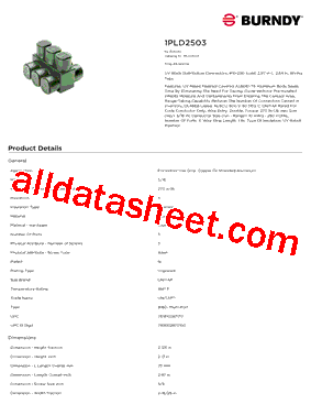 1PLD2503型号图片