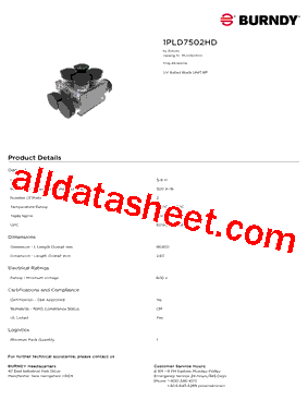 1PLD7502HD型号图片